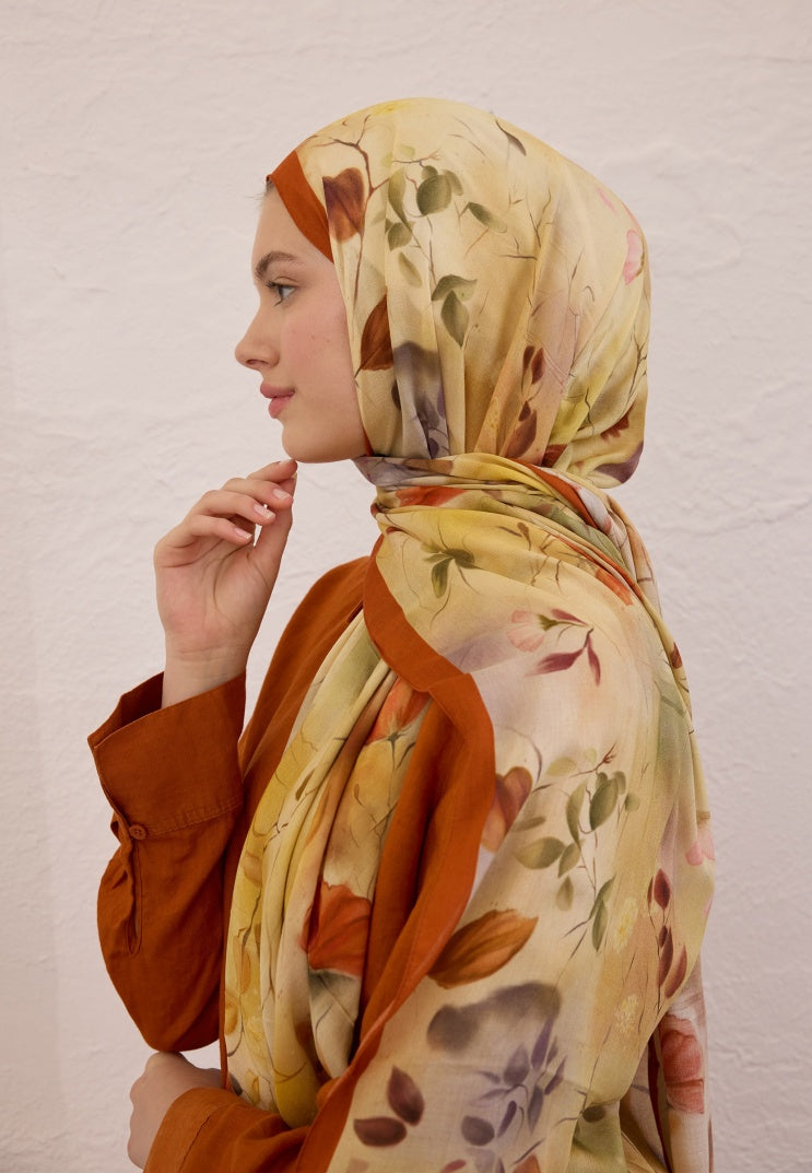 SWEET WILLIAM PATTERN RAMI HIJAB TILE