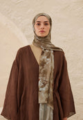 LIZZY PATTERN RAMI HIJAB MILK COFFEE