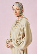 STARLIGHT HARMONY PATTERNED FLOSS VISCOSE SCARF SAGE