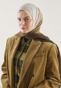 DEGRADE PATTERN RAMI HIJAB BROWN