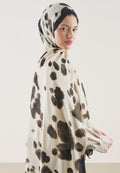 COW PATTERN RAMI HIJAB BEIGE