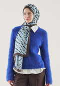 POLKA DOTS PATTERN RAMI HIJAB LIGHT BLUE