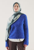FLORAL BATIK PATTERN RAMI HIJAB SEA FOAM