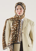 WILD FAWN PATTERN RAMI HIJAB EARTH