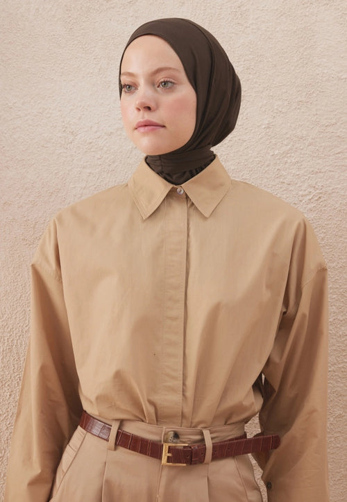 ATHLETIC HIJAB COCOA