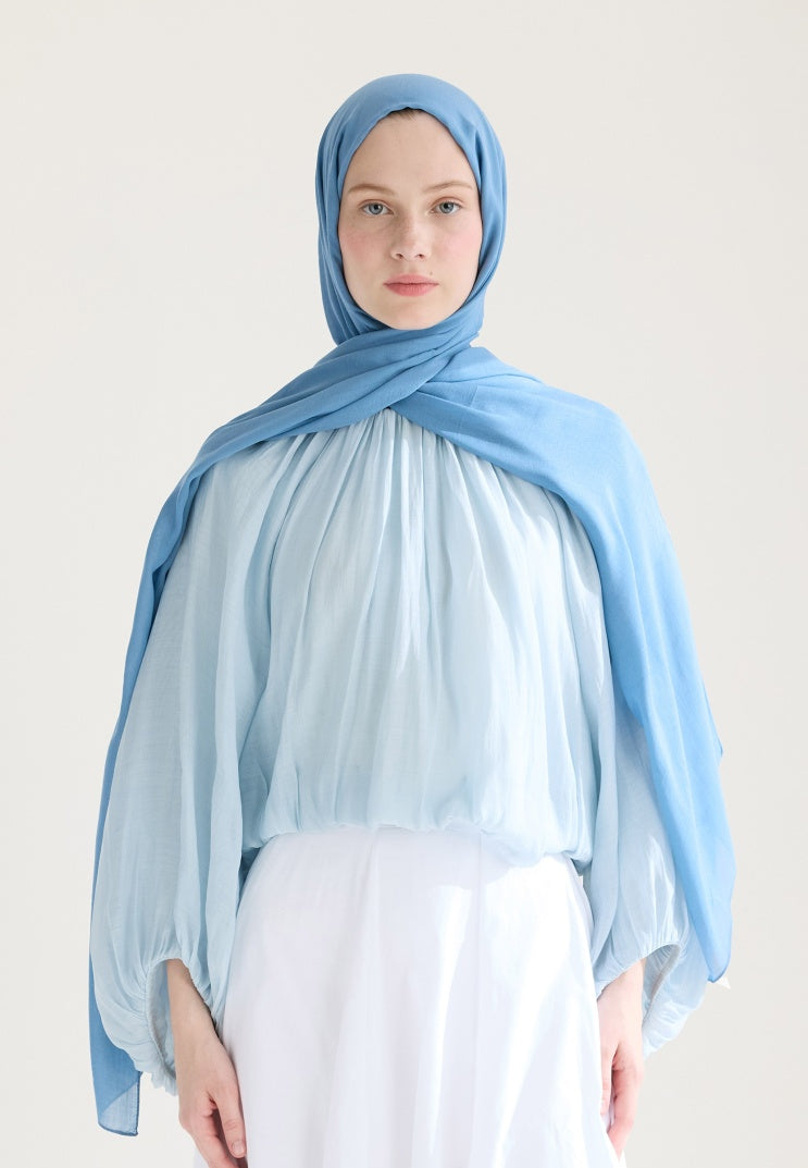SOFT VISCOSE HIJAB SKY BLUE