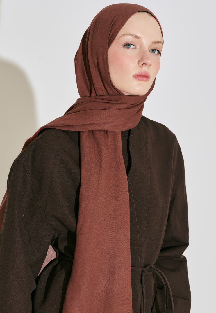 SOFT VISCOSE HIJAB ONION SKIN