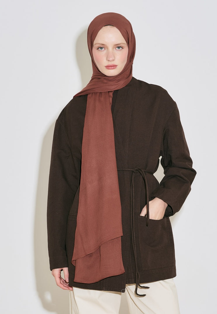 SOFT VISCOSE HIJAB ONION SKIN