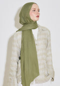 SOFT VISCOSE HIJAB OLIVE GREEN