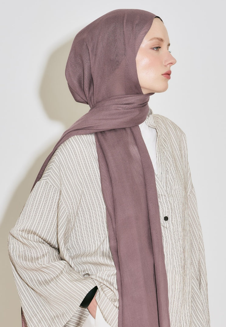 SOFT VISCOSE HIJAB DUSTY PINK
