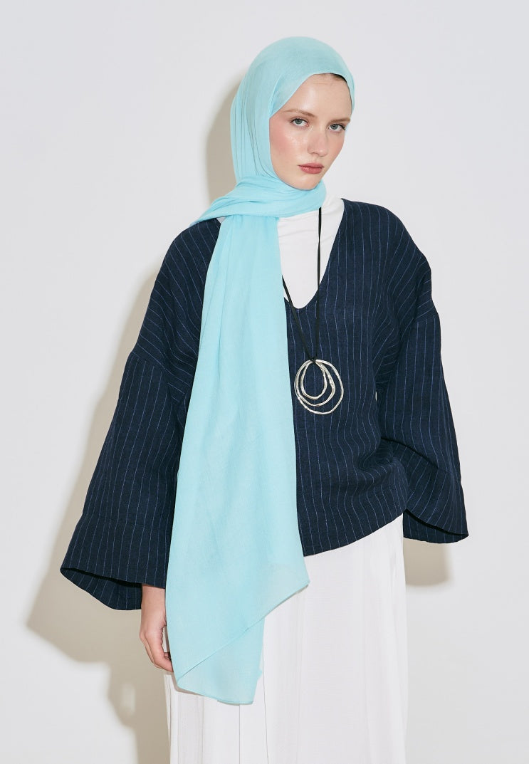 SOFT VISCOSE HIJAB SKY