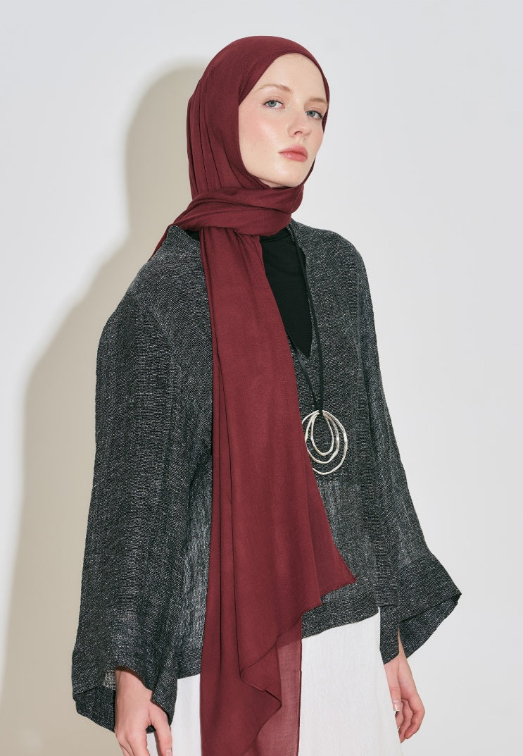 SOFT VISCOSE HIJAB CHERRY