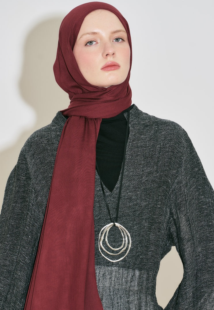 SOFT VISCOSE HIJAB CHERRY