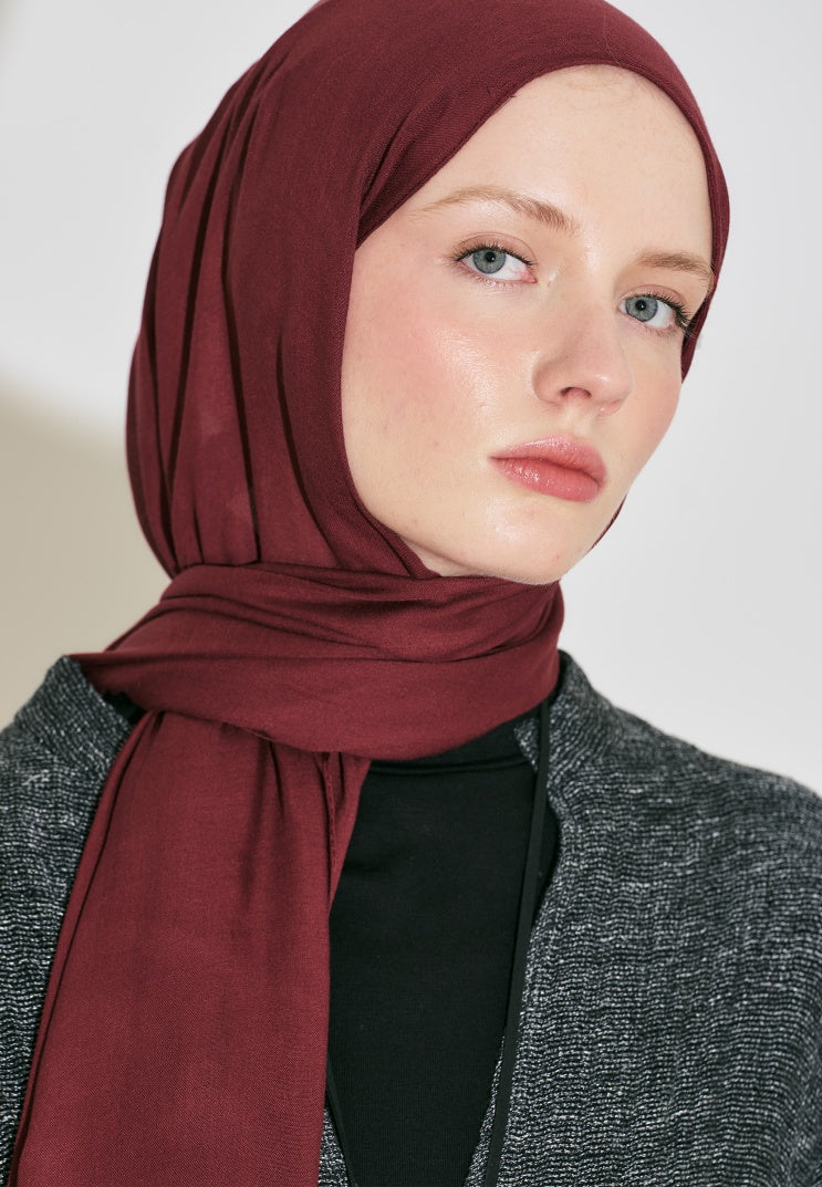 SOFT VISCOSE HIJAB CHERRY