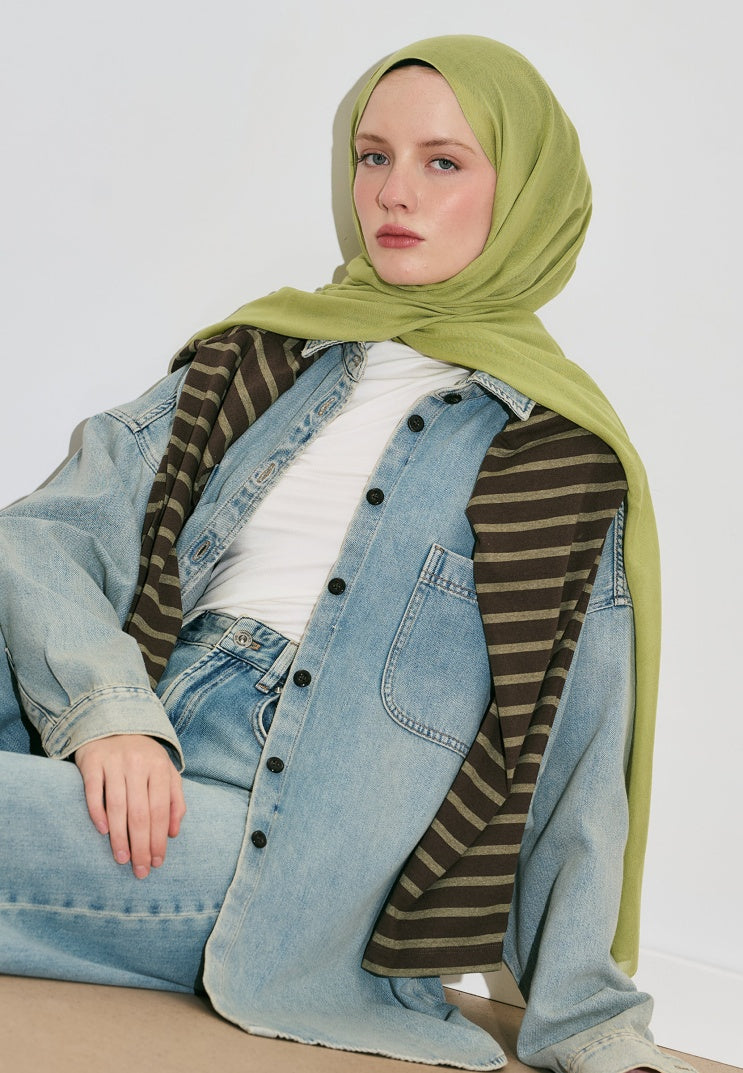 SOFT VISCOSE HIJAB AVOCADO