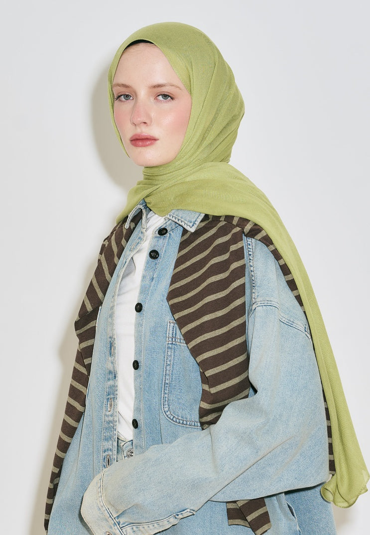 SOFT VISCOSE HIJAB AVOCADO