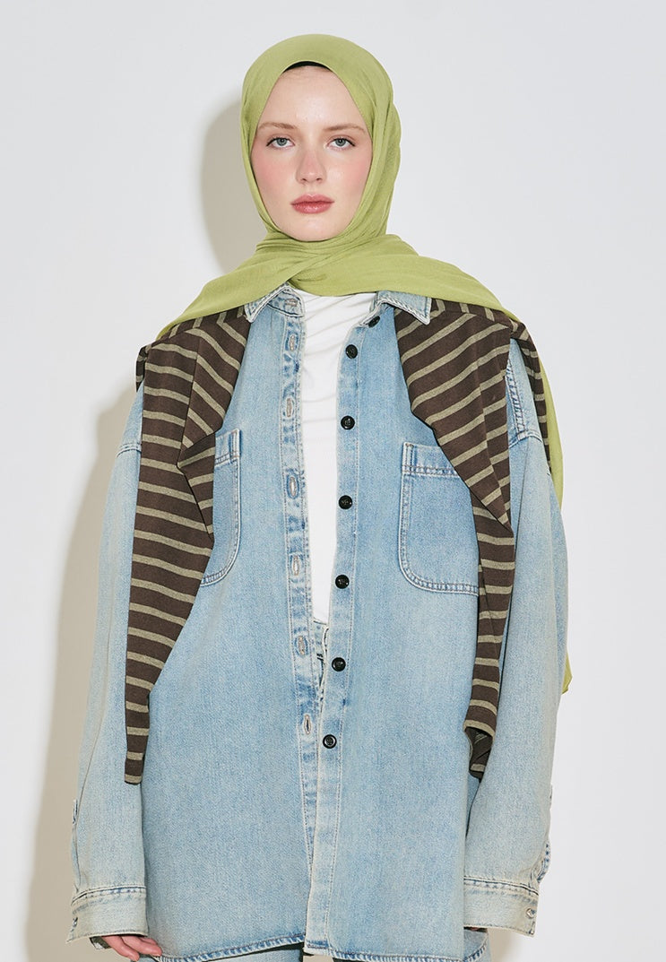 SOFT VISCOSE HIJAB AVOCADO