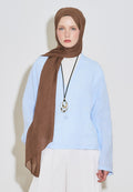 SOFT VISCOSE HIJAB WALNUT