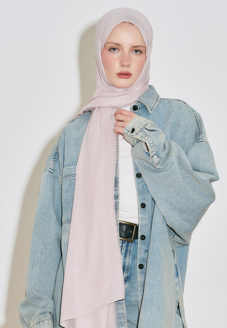 SOFT VISCOSE HIJAB SOFT PINK