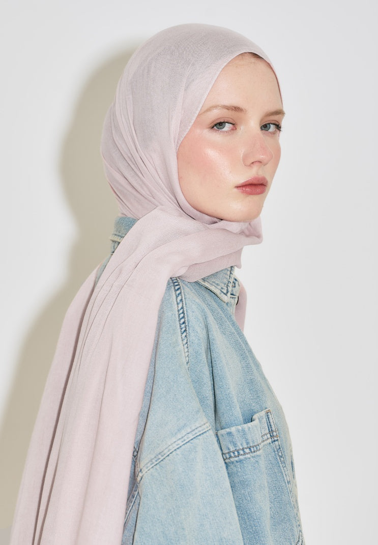 SOFT VISCOSE HIJAB SOFT PINK