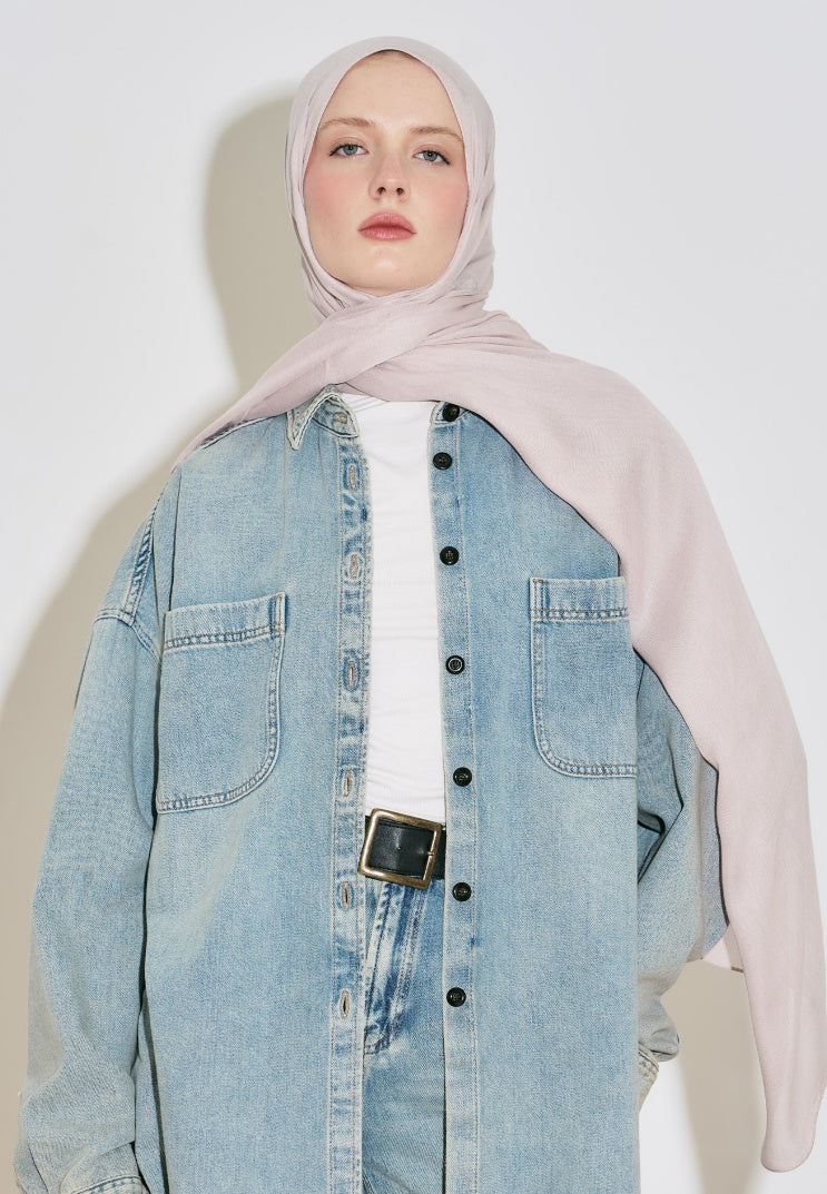 SOFT VISCOSE HIJAB SOFT PINK