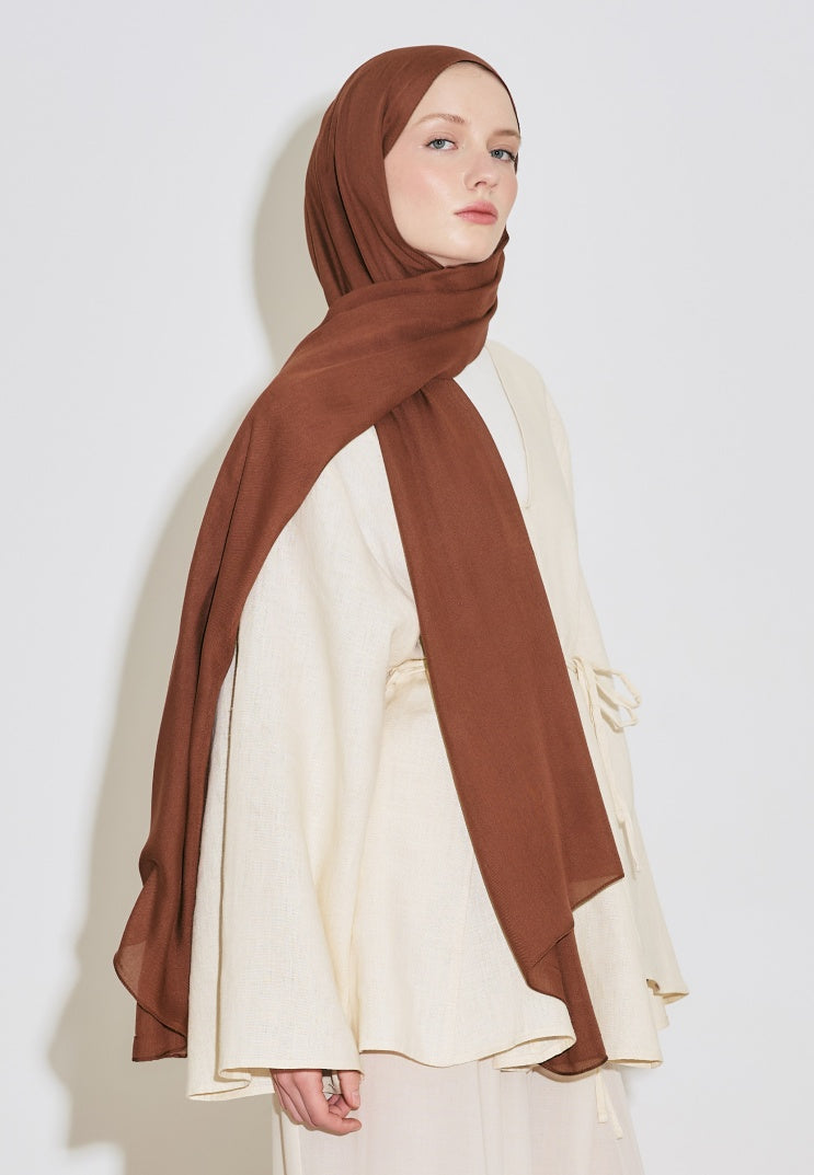 SOFT VISCOSE HIJAB TREE BARK