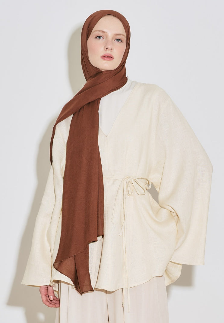 SOFT VISCOSE HIJAB TREE BARK