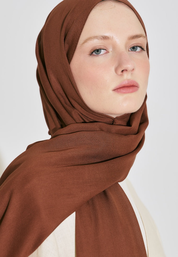 SOFT VISCOSE HIJAB TREE BARK