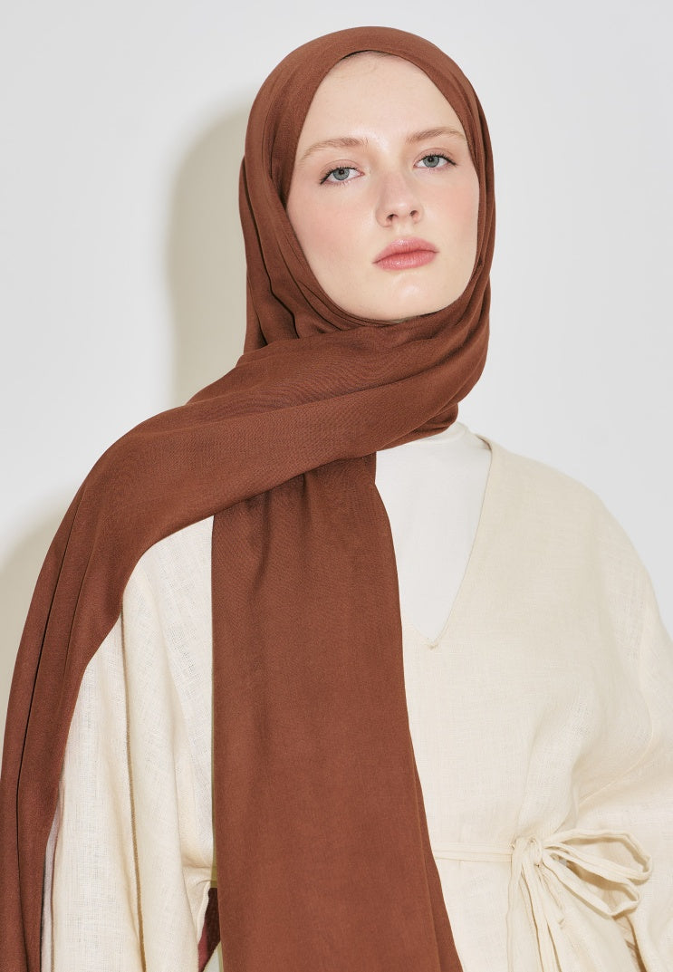 SOFT VISCOSE HIJAB TREE BARK