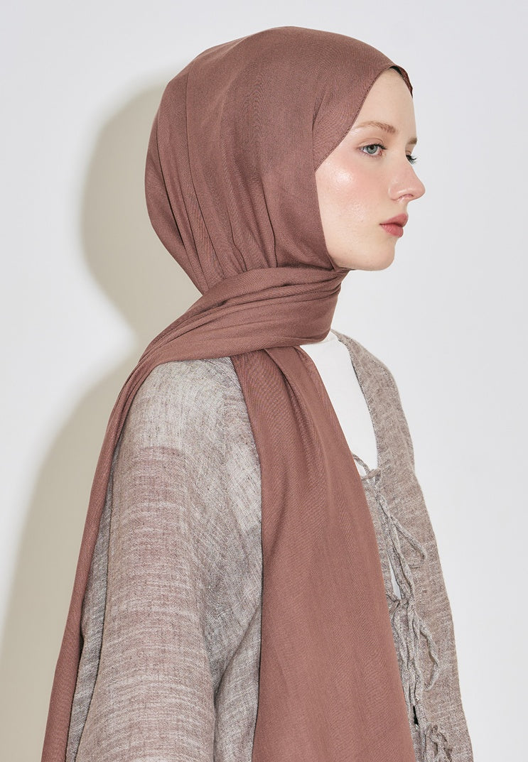 SOFT VISCOSE HIJAB CLAY