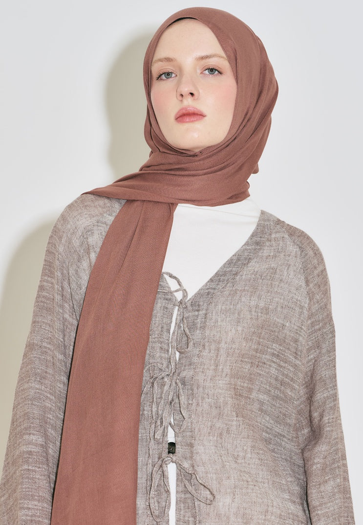 SOFT VISCOSE HIJAB CLAY